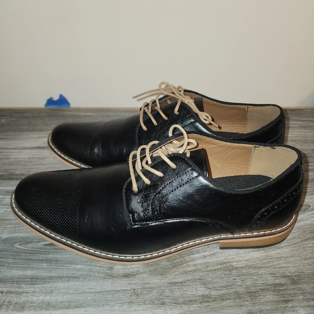 Madden Mens Black dress shoes sz11 - Picture 2 of 5